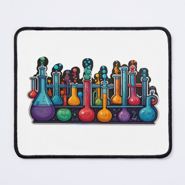 Item preview, Happy Science - Chemistry Fun Comic Sticker designed and sold by Molecularmerch.