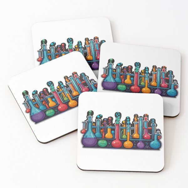 Item preview, Happy Science - Chemistry Fun Comic Sticker designed and sold by Molecularmerch.