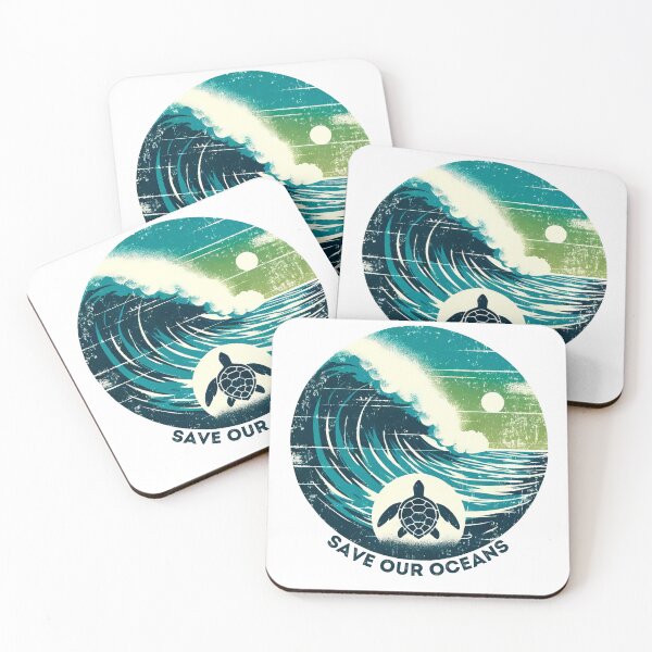 Item preview, Save Our Oceans Sea Turtle designed and sold by Kim Leex.