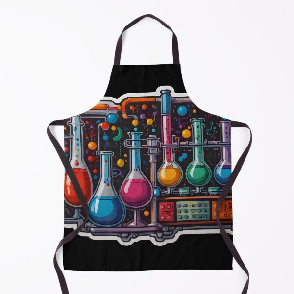 Item preview, Abstract Chemistry Lab Art: A Fusion of Science and Creativity in Vivid Colors designed and sold by Molecularmerch.