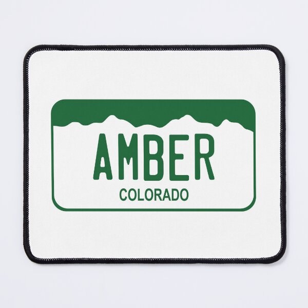 Item preview, Colorado License Plate - Amber designed and sold by rracheell.