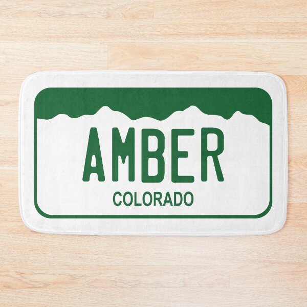 Item preview, Colorado License Plate - Amber designed and sold by rracheell.