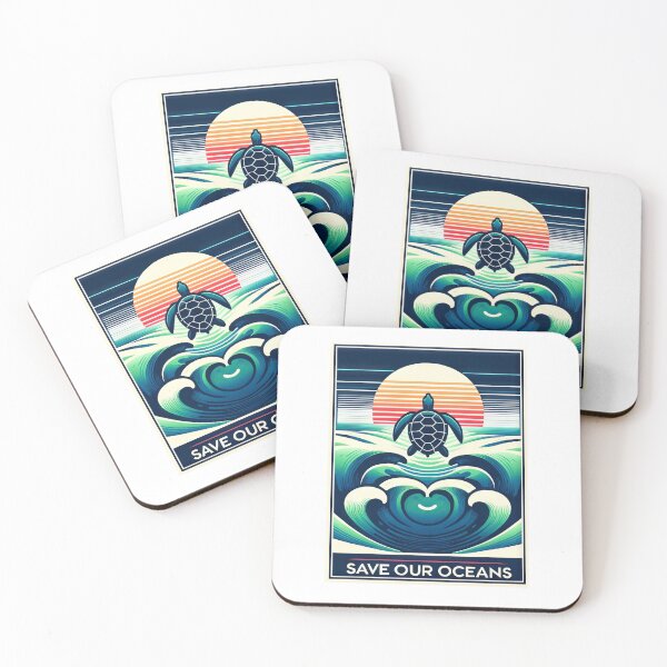Item preview, Copy of Copy of Save Our Oceans Sea Turtle designed and sold by Kim Leex.