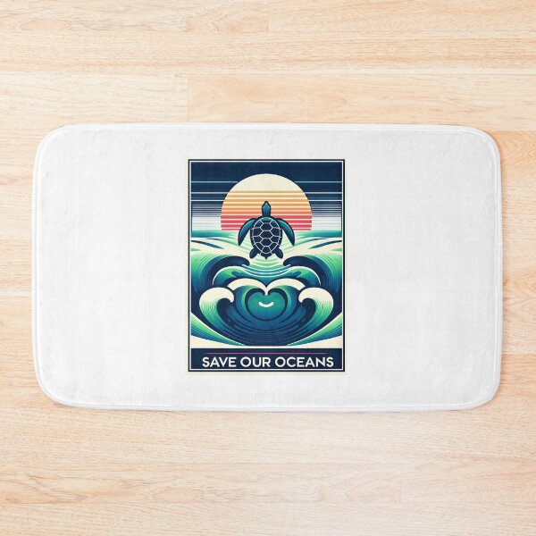 Item preview, Copy of Copy of Save Our Oceans Sea Turtle designed and sold by Kim Leex.