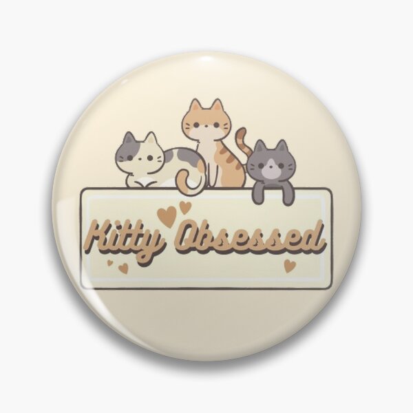 Item preview, Kitty Obsessed designed and sold by Fernscalling.