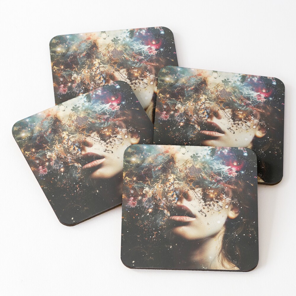 Item preview, Coasters (Set of 4) designed and sold by DarkenLazer.