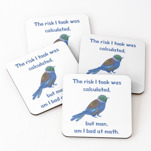 Item preview, The Risk I Took Was Calculated, But Man, Am I Bad At Math designed and sold by Rebel-Design.