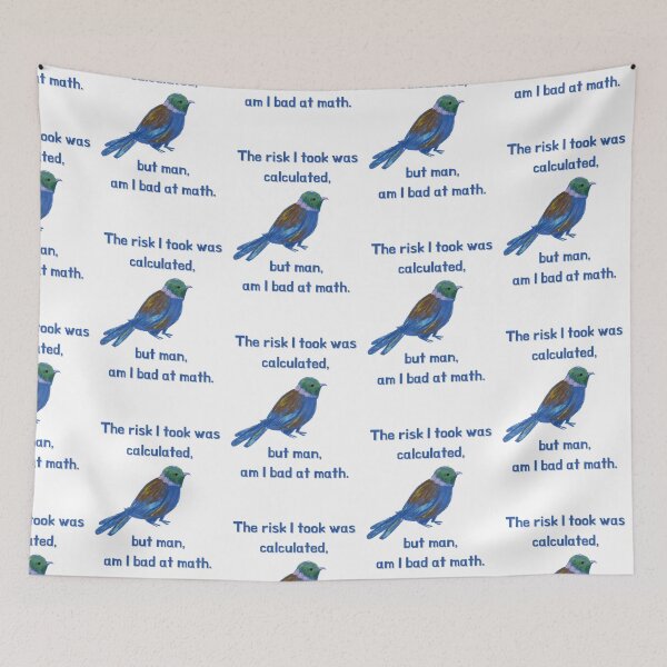 Item preview, The Risk I Took Was Calculated, But Man, Am I Bad At Math designed and sold by Rebel-Design.