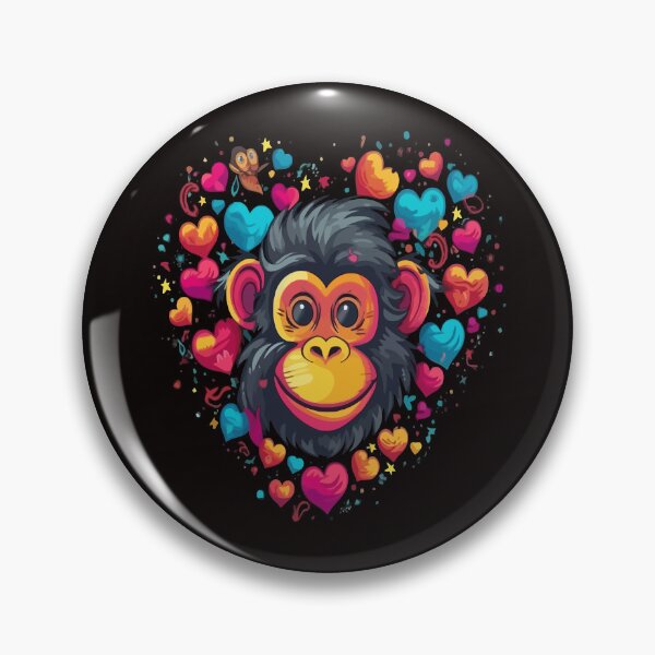 Item preview, Monkey Valentine designed and sold by creativellashop.