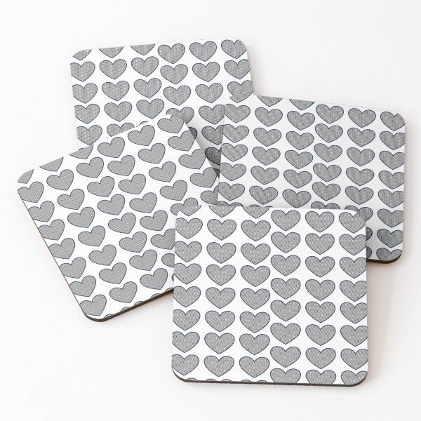 Item preview, Black and White Nine of Hearts designed and sold by ceemoon.