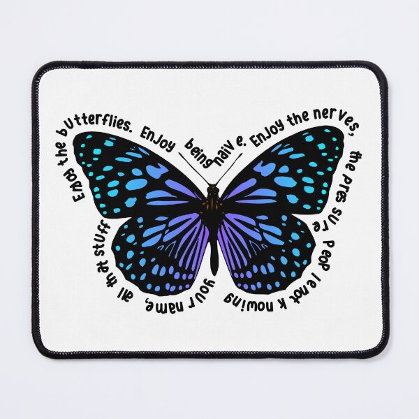 Item preview, Enjoy the butterflies quote design Daniel Ricciardo F1 designed and sold by AnnesCreatives.