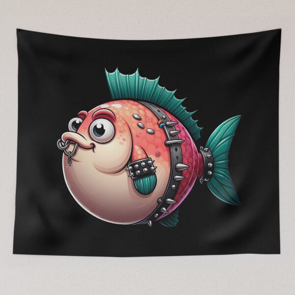 Item preview, Punk Fish designed and sold by TUnivers.