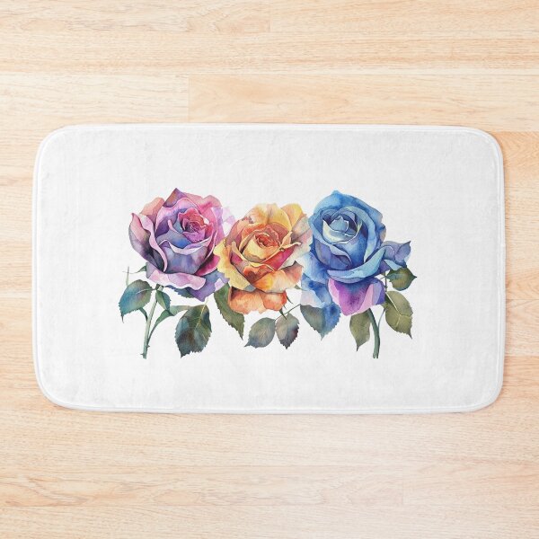 Item preview, Watercolor Roses Trio designed and sold by SellingWSarah17.