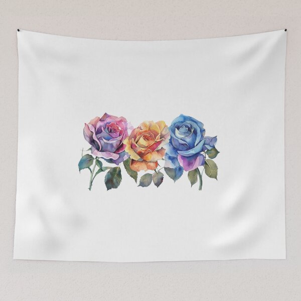 Item preview, Watercolor Roses Trio designed and sold by SellingWSarah17.