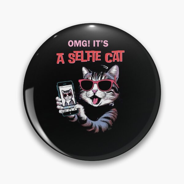 Item preview, Selfie Funny Cat Sunglasses  designed and sold by YenViolet.