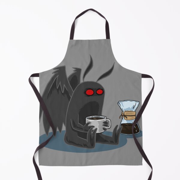 Item preview, Mothman with Coffee designed and sold by Dead Possum Designs.