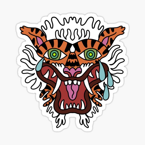 Item preview, Crying Tiger  designed and sold by perfectrooster.