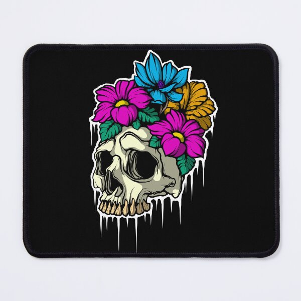 Item preview, Skull Flowers designed and sold by Crossroads-Art.