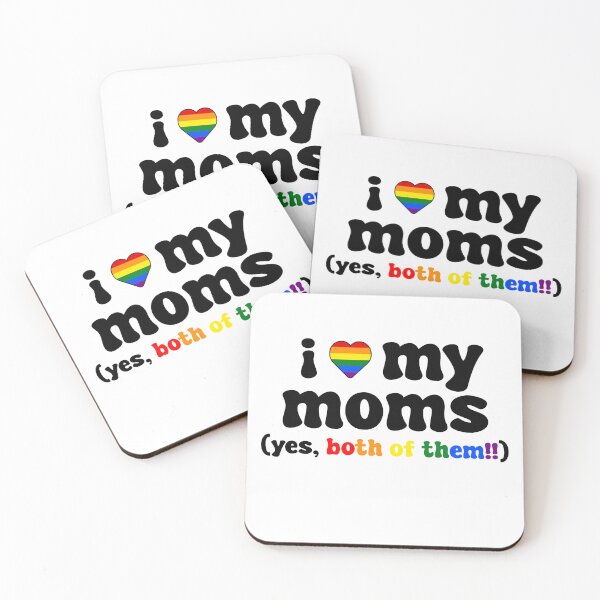 Item preview, I Heart My Moms designed and sold by FunnyGayGuy.