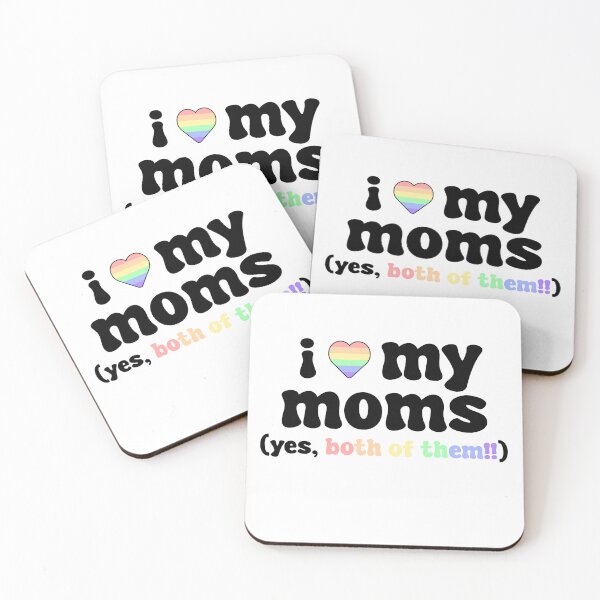 Item preview, I Heart My Moms designed and sold by FunnyGayGuy.