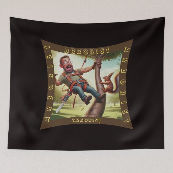 Item preview, Funny Arborist Falling From The Tree, Funny Gift designed and sold by Dominic-Design.