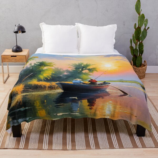 Item preview, Sunset fishing designed and sold by Dream Catcher.