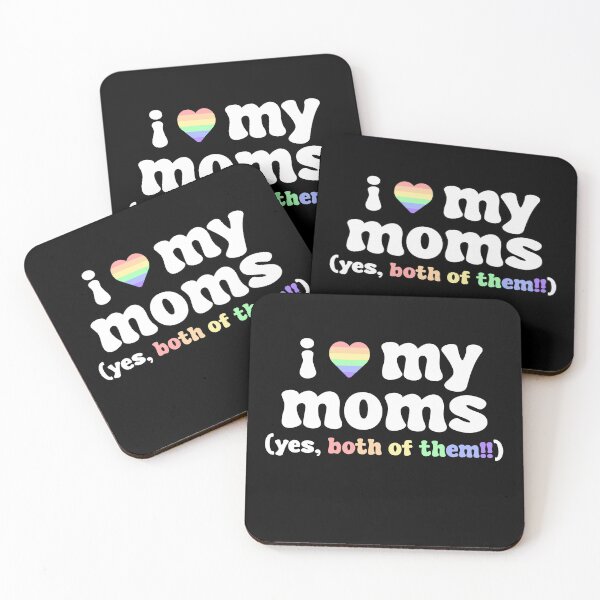Item preview, I Heart My Moms designed and sold by FunnyGayGuy.