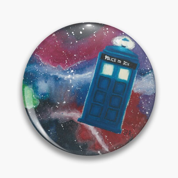 Item preview, Telephone box in the sea of stars designed and sold by jedzia-who-art.