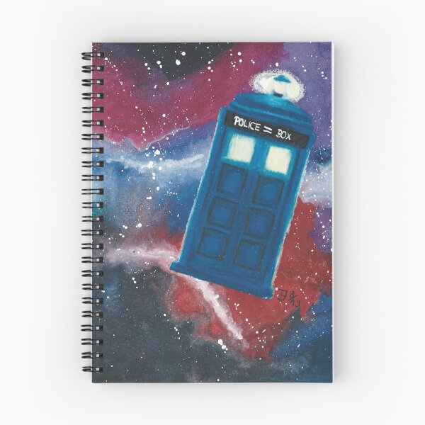Item preview, Telephone box in the sea of stars designed and sold by jedzia-who-art.
