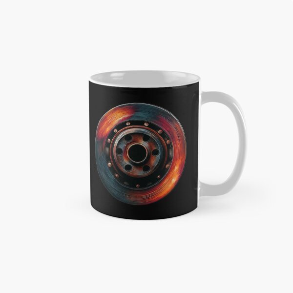 Item preview, Burnt speed clock Overheated brake disc Art designed and sold by DiySystem.