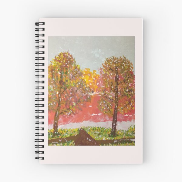 Item preview, Snowy Fall Lake designed and sold by Art by Anita Burkett.