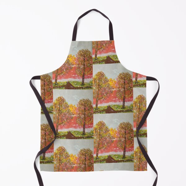 Item preview, Snowy Fall Lake designed and sold by Art by Anita Burkett.