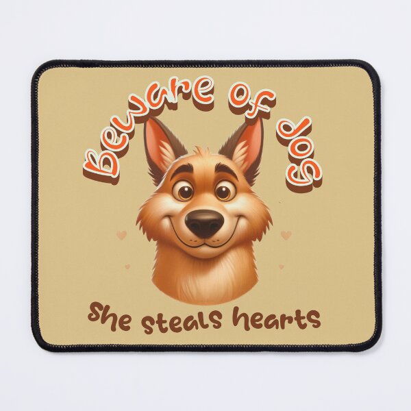 Item preview, Heart-Stealing Pup - Adorable Warning Design designed and sold by gleefulme.