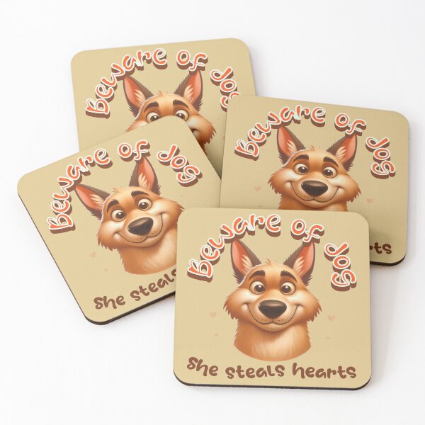 Item preview, Heart-Stealing Pup - Adorable Warning Design designed and sold by gleefulme.