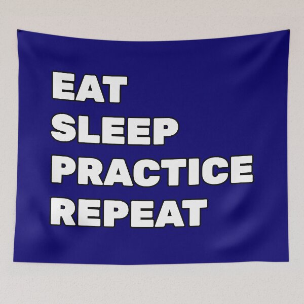Item preview, Eat sleep practice designed and sold by Inspirationmotivation.