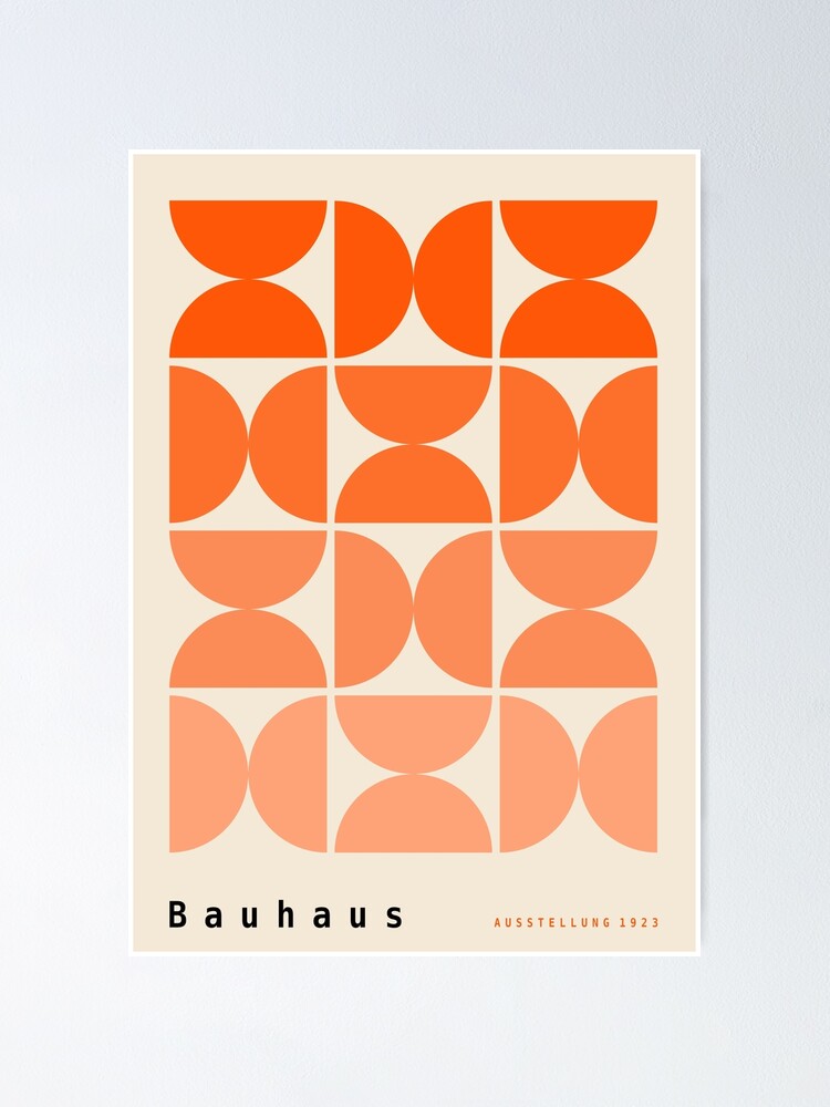 アート・デザイン・音楽 BAUHAUS Bauhaus Musik Vinyl poster | Postera.art