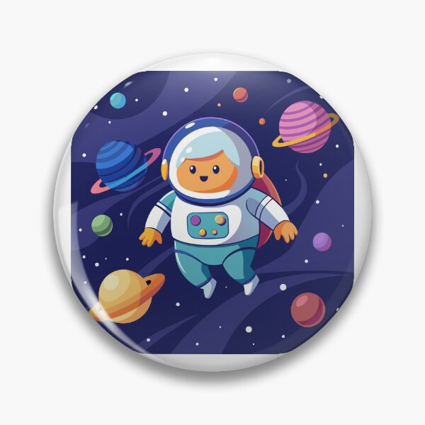 Item preview, The Plump Astronaut's Cosmic Journey designed and sold by omerfdln34.