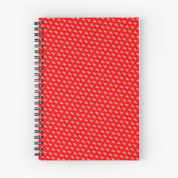 Item preview, Grey Scattered Repeating Triangles Red Textile Coherent Drafts designed and sold by Alchemy-A-La-G.