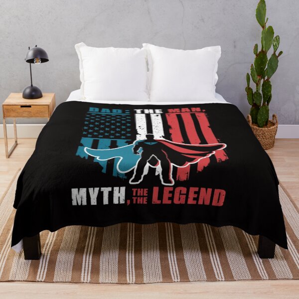 Item preview, Fathers Day Dad: The Man, The Myth, The Legend designed and sold by HOMEDESIGNPRINT.
