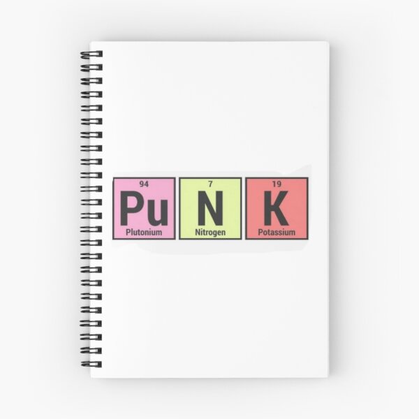 Item preview, Punk with chemical elements  designed and sold by John Saul.