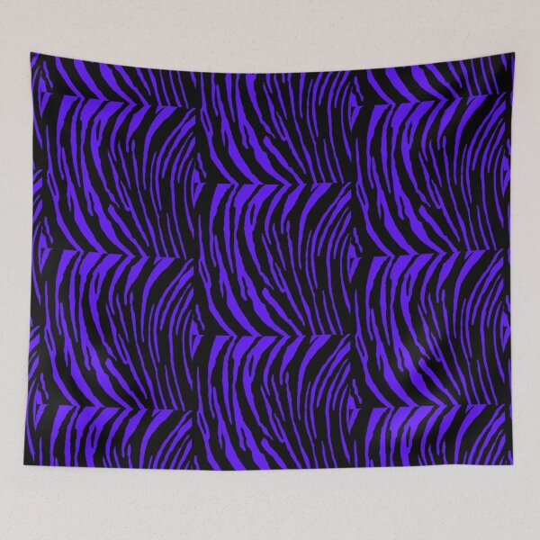 Item preview, Blue Tiger Stripes designed and sold by blakcirclegirl.