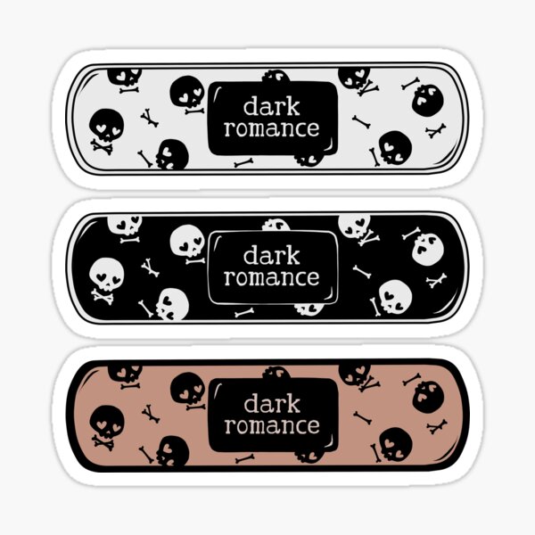 Item preview, Dark Romance Bookish Bandage designed and sold by WitchoftheHood.