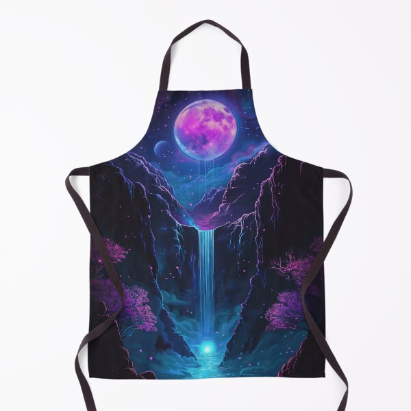 Item preview, Surreal Serenity: Neon Lights Dancing on the Japanese Mountain Lake, Creating a Dreamlike Atmosphere designed and sold by Mullet Monkey.