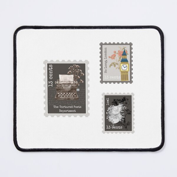 Item preview, Tortured Poets Stamps designed and sold by starbucksjoy.