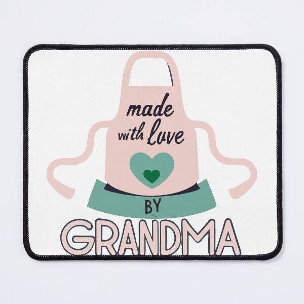 Item preview, Made with Love by Grandma - Country Chic Kitchen Apron Heart designed and sold by NiftyWrx.