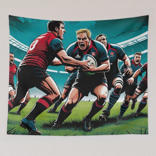 Item preview, Rugby Warriors: Gearing Up for Battle designed and sold by GrizzlyCollective.