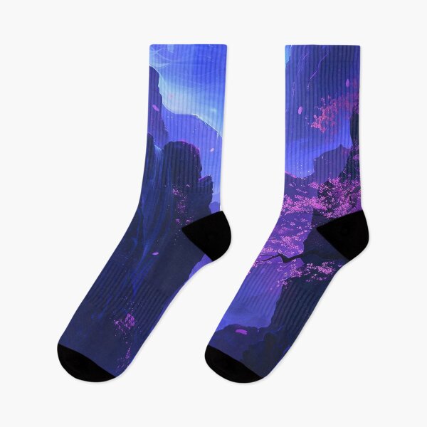 Item preview, Neon Oasis: A Couple's Tranquil Retreat by the Mountain Lake, Bathed in the Radiance of Electric Hues designed and sold by Mullet Monkey.