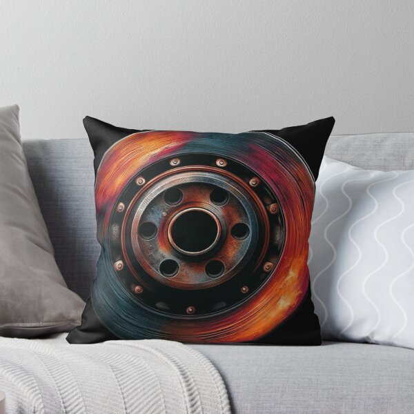 Item preview, Burnt speed clock Overheated brake disc Art designed and sold by DiySystem.