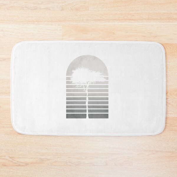 Item preview, Copy of Retro grey distressed logo of tall tree designed and sold by badlydoodled.