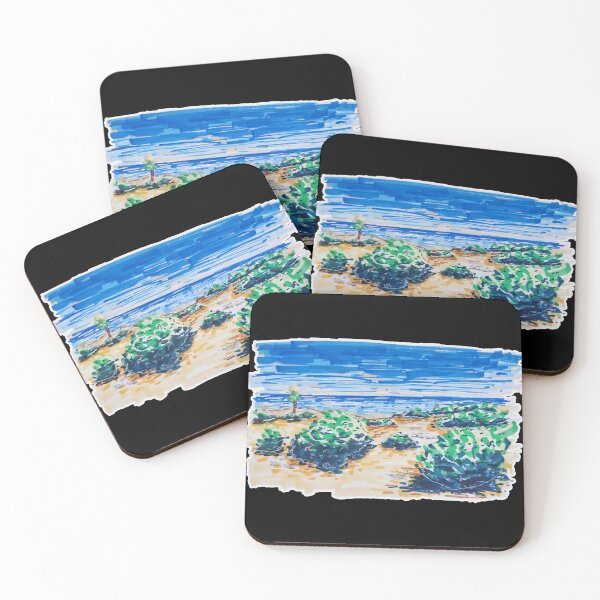 Item preview, Cancun Beach colorful and fresh designed and sold by JoseloRochaArt.